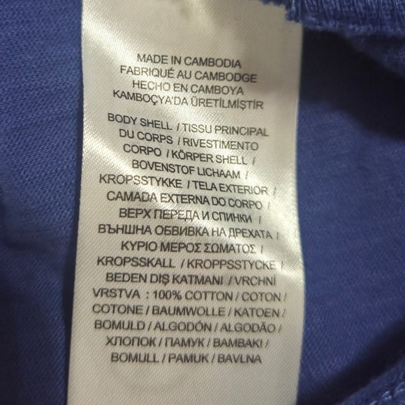 Lauren Ralph Lauren Women's Navy Blue Tie Waist T Shirt Dress Size 10 - Picture 4 of 4